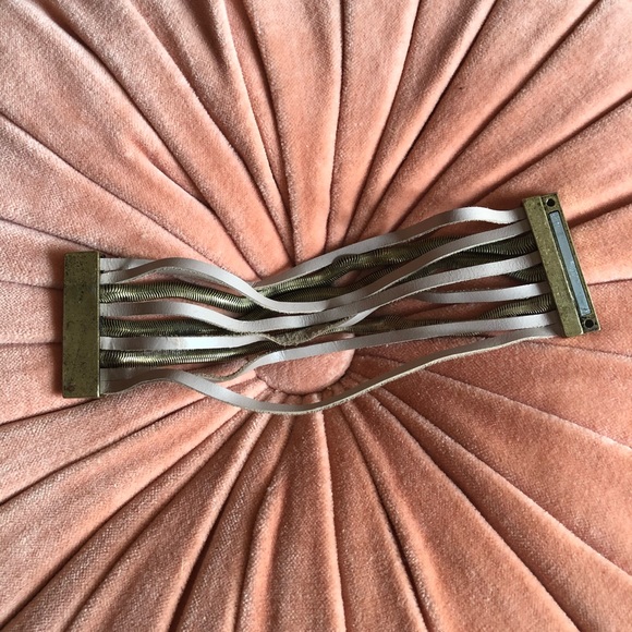 Free People Magnetic Leather Bracelette - Picture 3 of 7